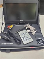 Portable DVD player powers up untested