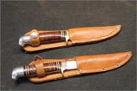 2 - Boy Scout Fixed Blade Knives