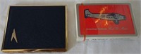 VINTAGE PLAYING CARDS AND CIGARETTE CASE