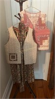 Handmade Quilted vest Set and Vest