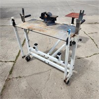 YD - Adjustable Welding Stand with turret vice