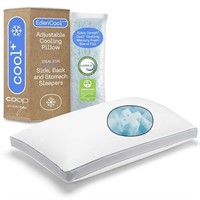 Coop Home Goods The Eden Cool+ Adjustable Pillow,