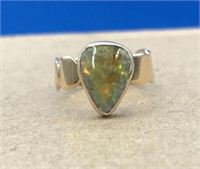 Vintage 14K Gold Custom Opal Ring, AS IS