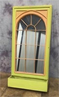 Faux Window w/Planter Wall Mirror