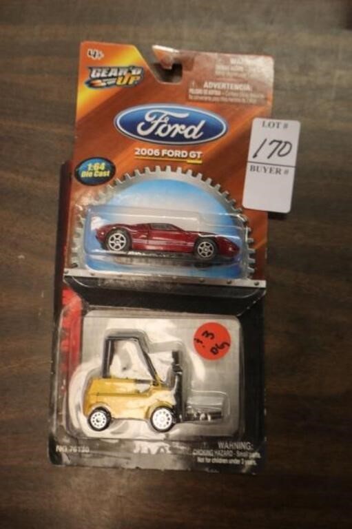 TWO DIE CAST CARS