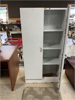 Metal Cabinet & rugs