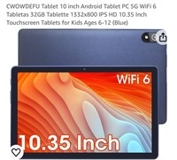 CWOWDEFU Tablet 10 inch Android Tablet