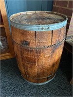 Vintage Wooden Barrel /Table