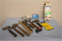 Hammers, pipewrench, T50 , 1/2, L3A 1/4 staples,