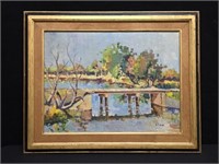 Original Oil on Canvas by George Clow