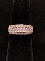 Sterling Silver & Gemstone Ring