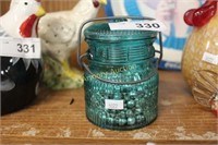 BEADS IN CANNING JAR