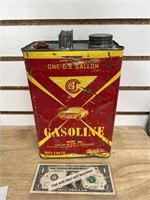 Vintage Gasoline advertising can