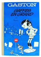 Franquin. Gaston. TL Gaffes en grand (1000ex N°/S)