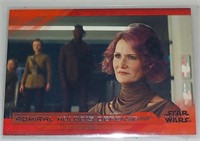 Star Wars The Last Jedi #62 Holdo's Def Red /199