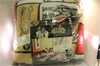 Star Wars Twin Bed Comforter. 1998 MIP sealed