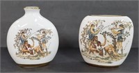 Pair of Small Greece Handmade Vases
