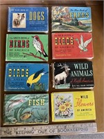 Vintage Hardcover Wildlife Pocketbooks, 8 vols.