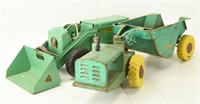 Lot #95 (2) pressed steel Loaders to include;