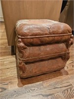 Faux Pillow Ottoman