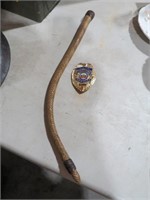 BAIL OFFICER BADGE AND KNIGHT STICK
