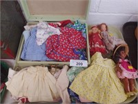 Vintage Doll Clothing and Dolls