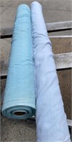 2 Bolts of Drapery Fabric. Unknown fibre or