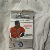 2010 Bowman Platinum Baseball 4 Cards !Unsealed!