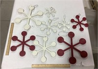 Snow flake decor Lot