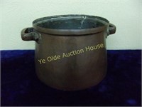 Heavy Hammered Copper Pot