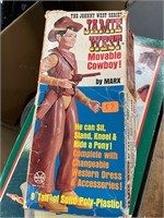 Vintage Jamie West Movable Cowboy Marx