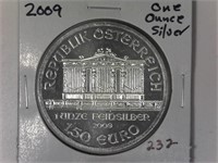 2009 One Ounce Silver Round