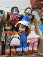 VINTAGE DOLLS, FISHER PRICE, MISC