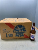 Case of Blue Ribbon box and bottles