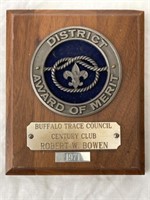 Boy Scout Wall Plaque