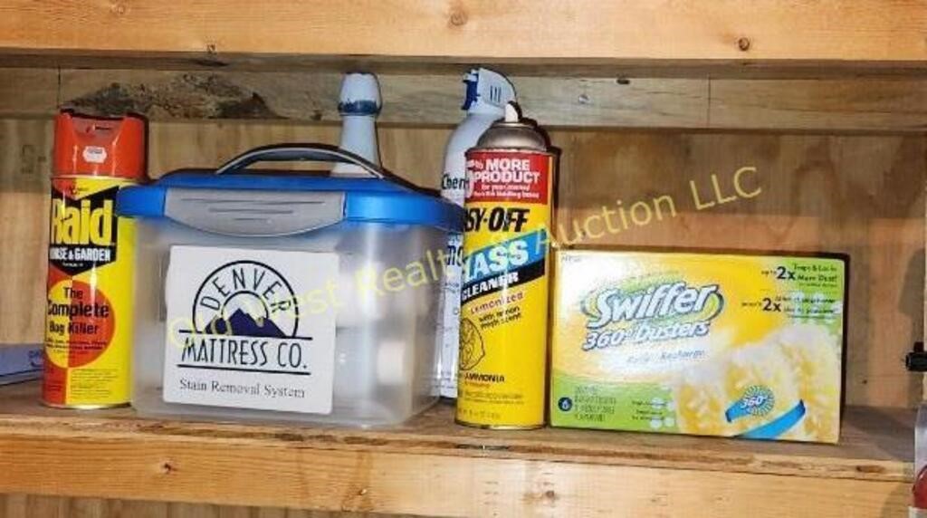 Shelf of Cleaning Items (BS)