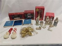 Christmas Ornaments, Etc.,  Mostly New