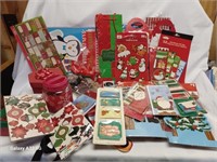 Christmas Gift Boxes, Bags, Tags, Etc., Some New