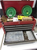 tool chest,john deere parts,cutters & all items