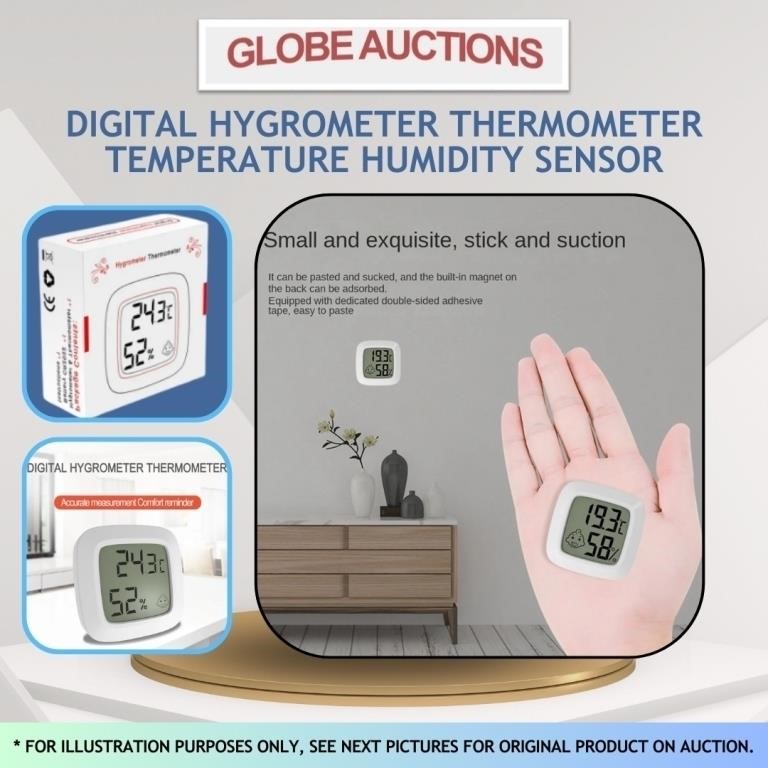 DIG.HYGROMETER THERMOMETER TEMP. HUMIDITY SENSOR