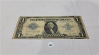 1923 U.S $1 silver certificate large note