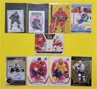 Assorted Rookie Cards & Rookie Stickers - Lot of 9