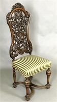 Jacobean Style Antique Carved Chair