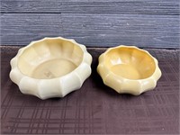 Vintage Haeger Pottery Planter Pair