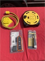 Electrical cords plug-ins circuit breaker kit