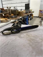 POULAN 1.5HP ELECTRIC CHAIN SAW, UNTESTED