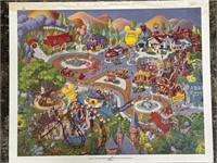 Disneyland Toontown Collectable Print