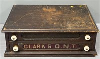 Antique Clarks ONT Spool Cabinet