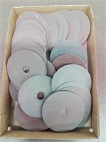 Resin fiber sanding discs