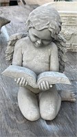 Resin Angel with Book